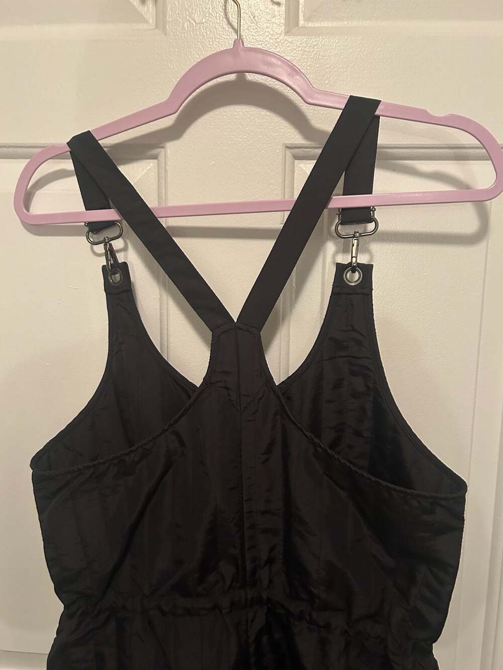 Urban Outfitters Quilted Nylon Zip-Front Overall Jumpsuit - Picture 6 of 6